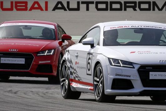 Dubai Audi TT Racing Car Track Taster
